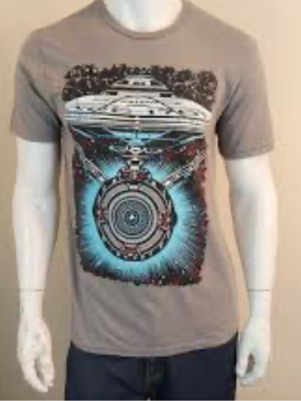 Star Trek Beyond SDCC World Premiere 2016 Men’s Grey Graphic T-Shirt - Size  XL